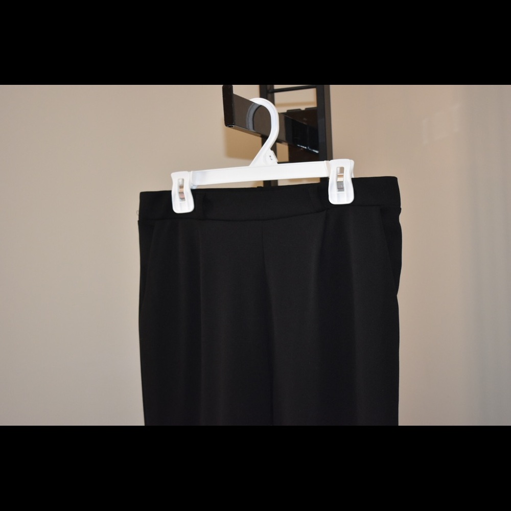 black buisness pants